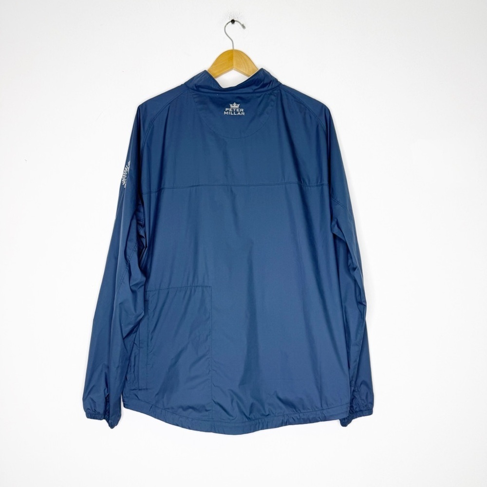 Peter Millar Windbreaker Pullover Jacket Navy Blu… - image 2